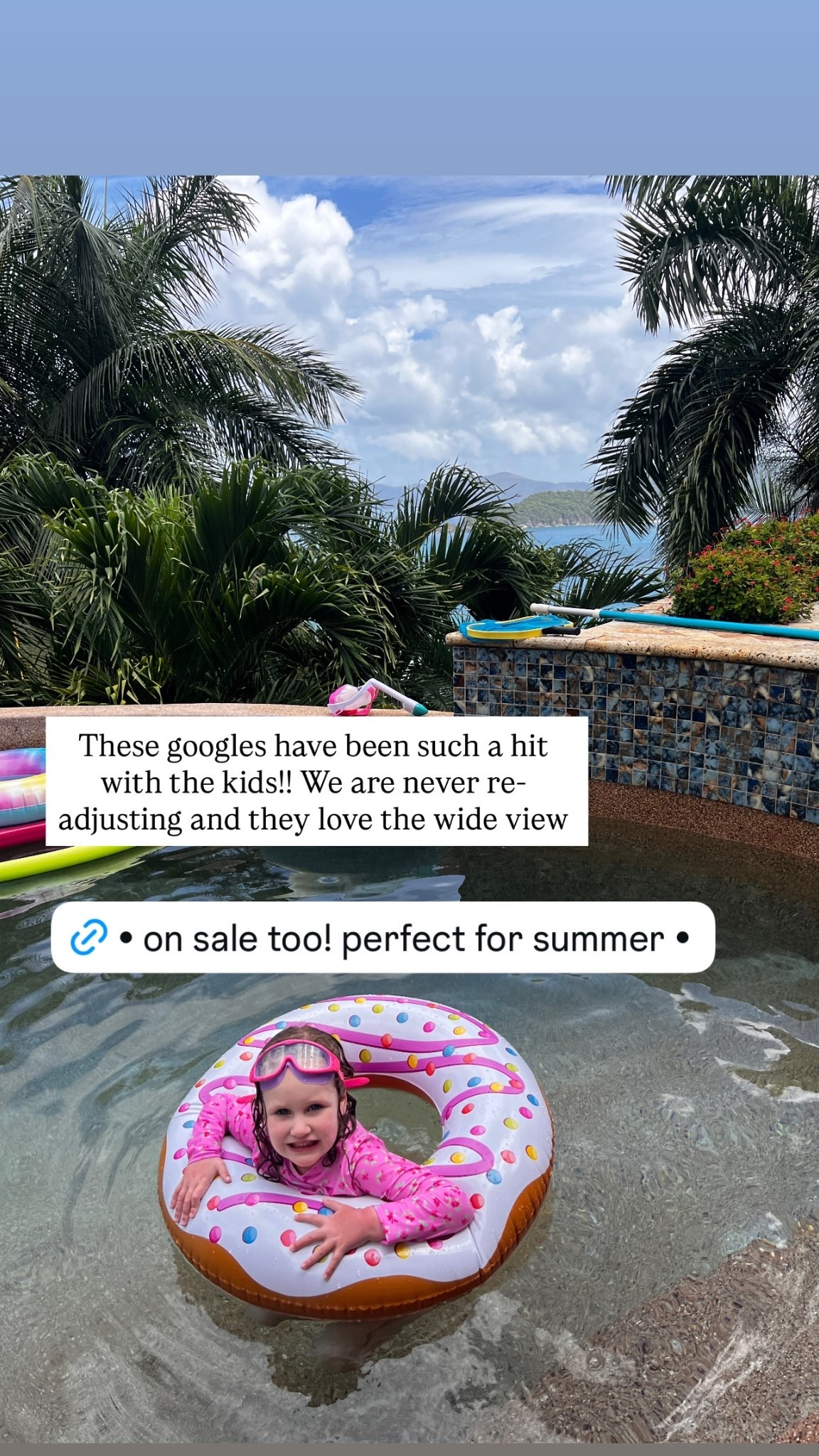 These googles have been such a hit with the kids!! We are never re-adjusting and they love the wide view

#LTKSeasonal #LTKKids #LTKSwim