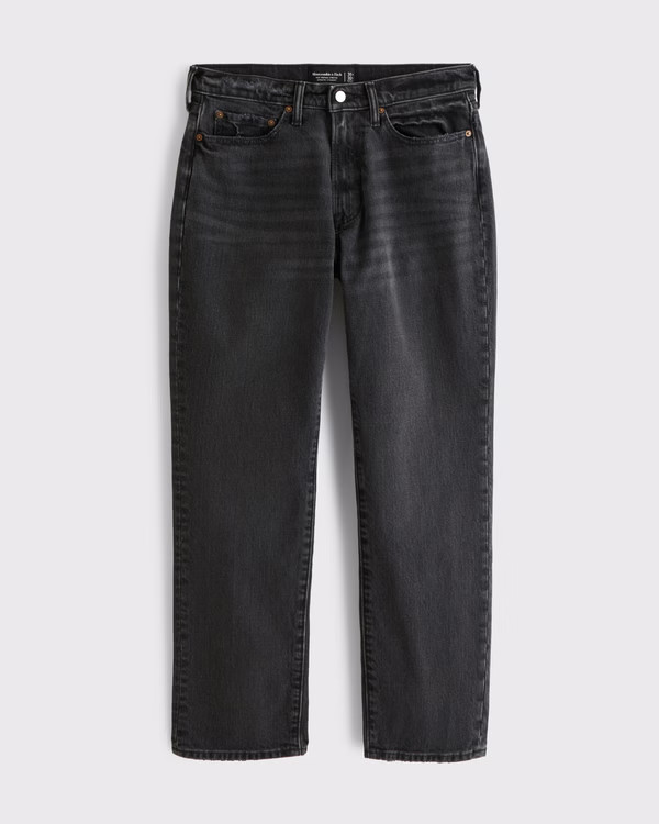 Athletic Straight Jean | Abercrombie & Fitch (US)