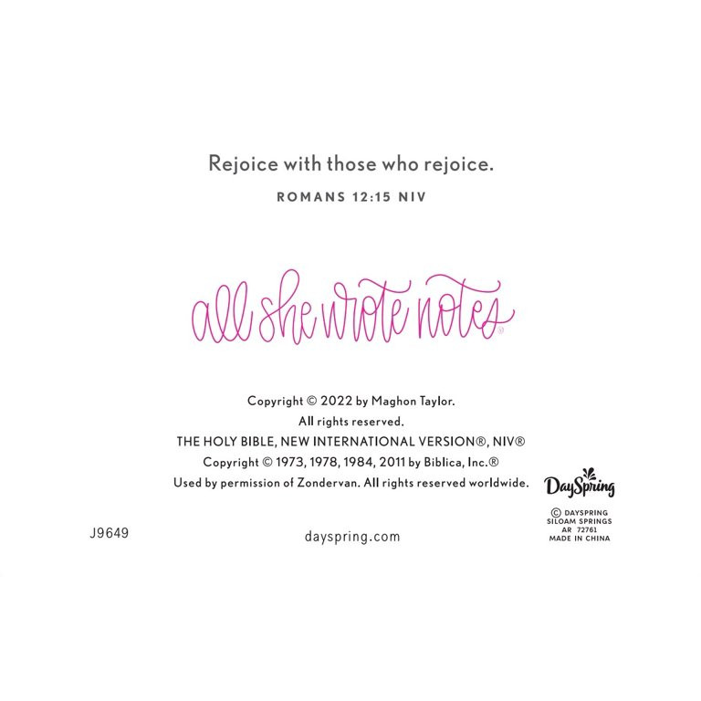 Maghon Taylor - This Calls for Confetti - 10 Blank Note Cards, Yellow Envelopes | Walmart (US)