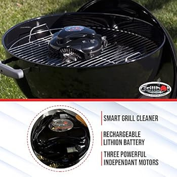 Grillbot Automatic Grill Cleaning Robot BBQ Brush and Scraper, Barbecue Cleaner Grilling Accessories | Amazon (US)
