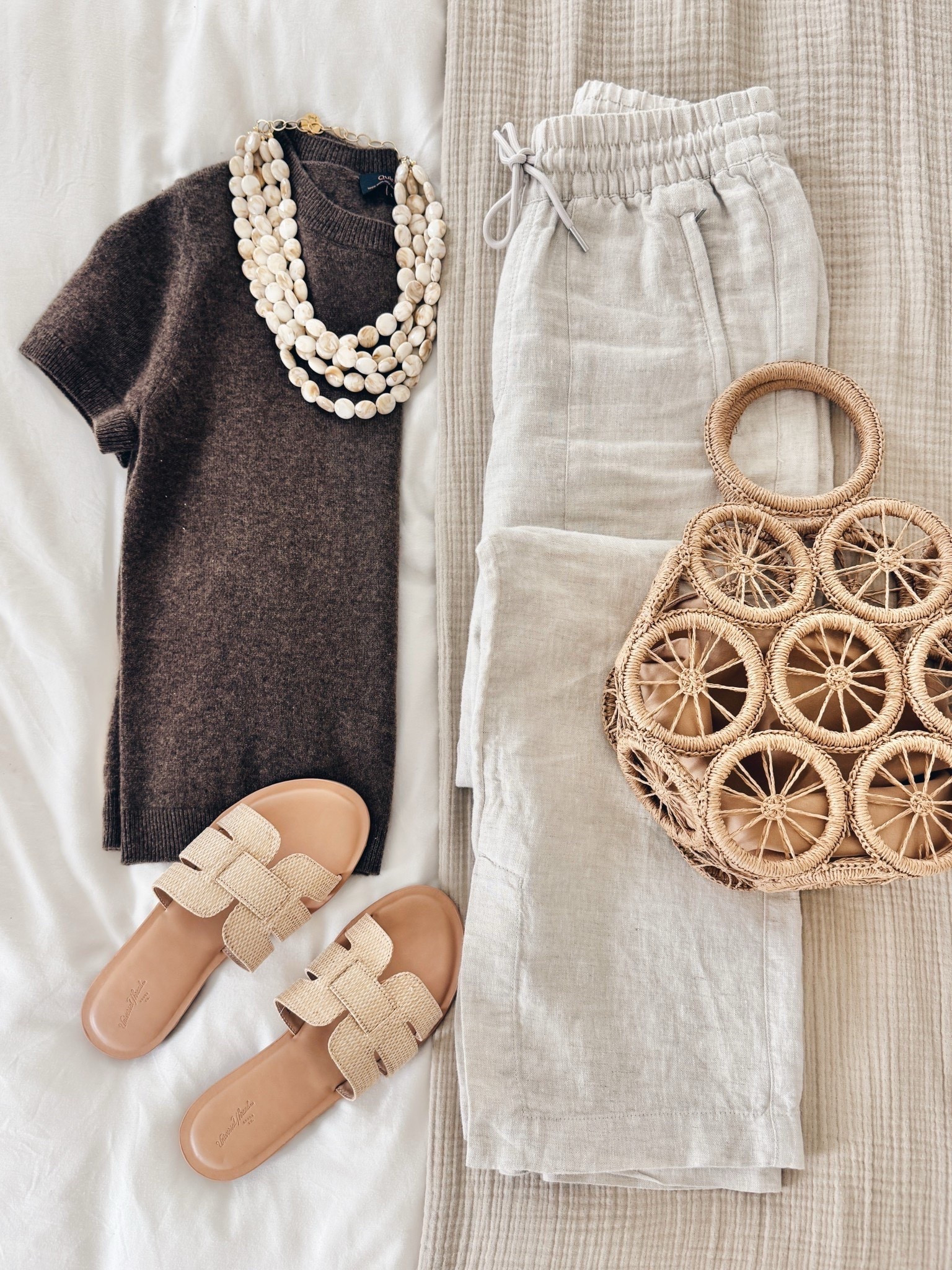 Spring outfit with linen pants.  Items fit true to size.  

#LTKgrwm #LTKTravel #LTKootd