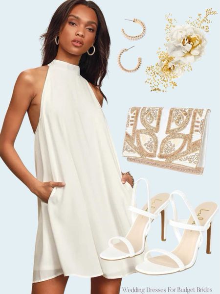 An elegant bridal shower outfit for the bride to be. 

#whitedresses #lulusdresses #whiteoutfits #shortweddingdresses #summeroutfit
#LTKitbag #LTKshoecrush #LTKwedding

#LTKSeasonal #LTKParties #LTKStyleTip