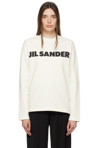 Off-White Printed Long Sleeve T-Shirt | SSENSE