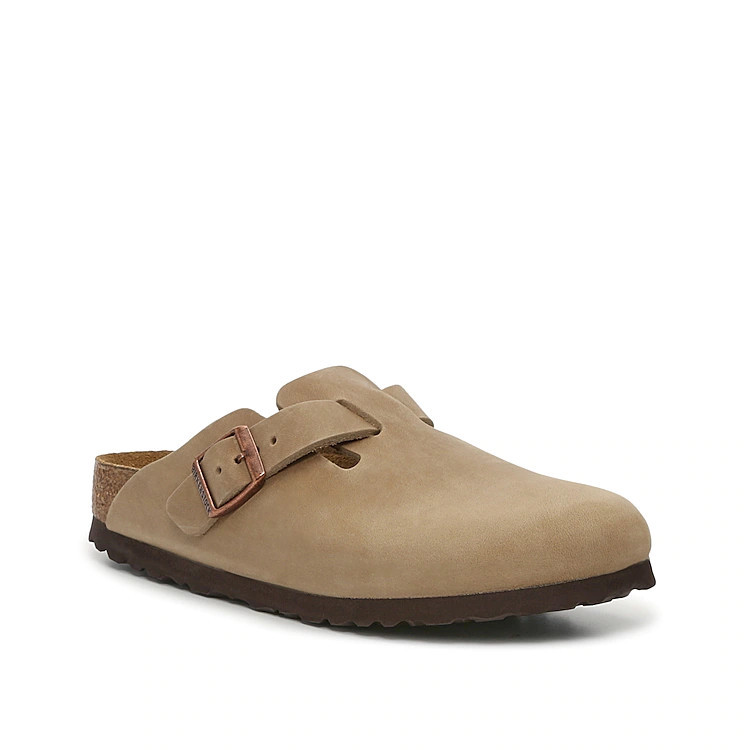 Birkenstock Boston Clog | Women's | Light Brown | Size EU 39 / US Womens 8-8.5 / Mens 6-6.5 | Clogs | Boston | DSW