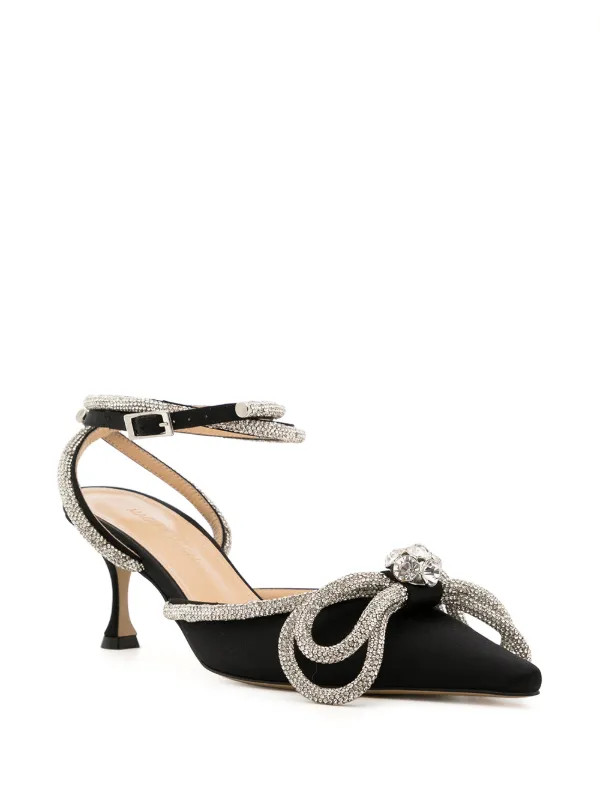 embellished pointed-toe pumps | Farfetch Global