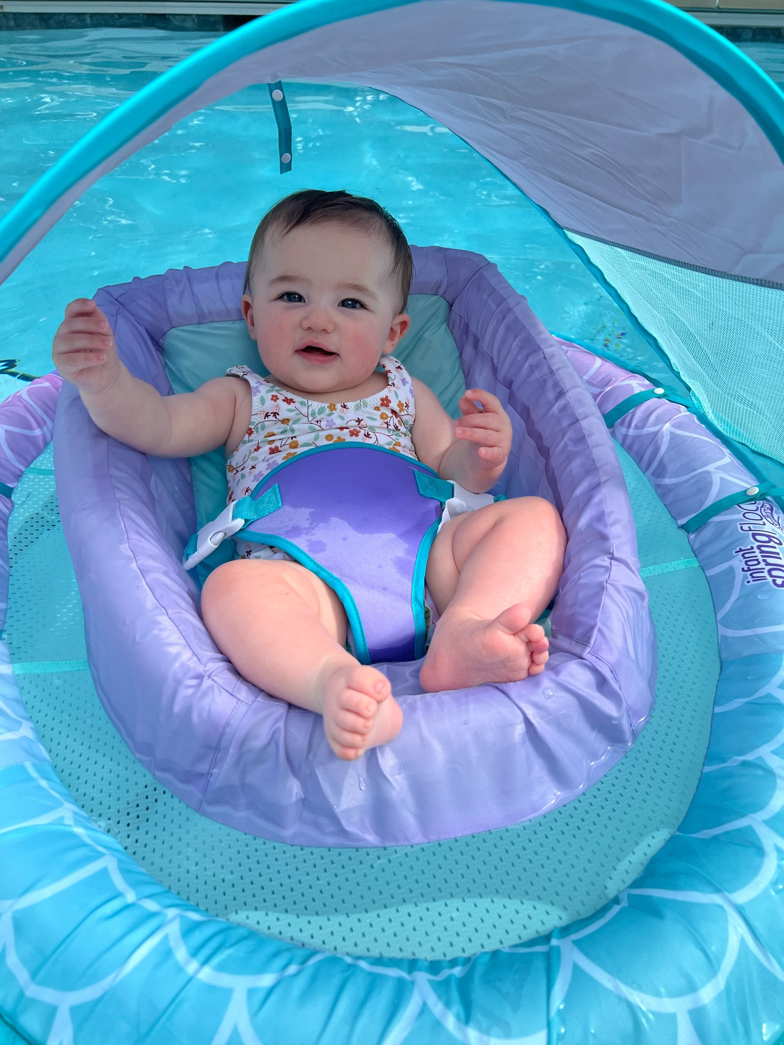Pool weather is here and this is so perfect for summer. 3-9 month old pool float toy! 

#LTKFamily #LTKBaby #LTKSwim