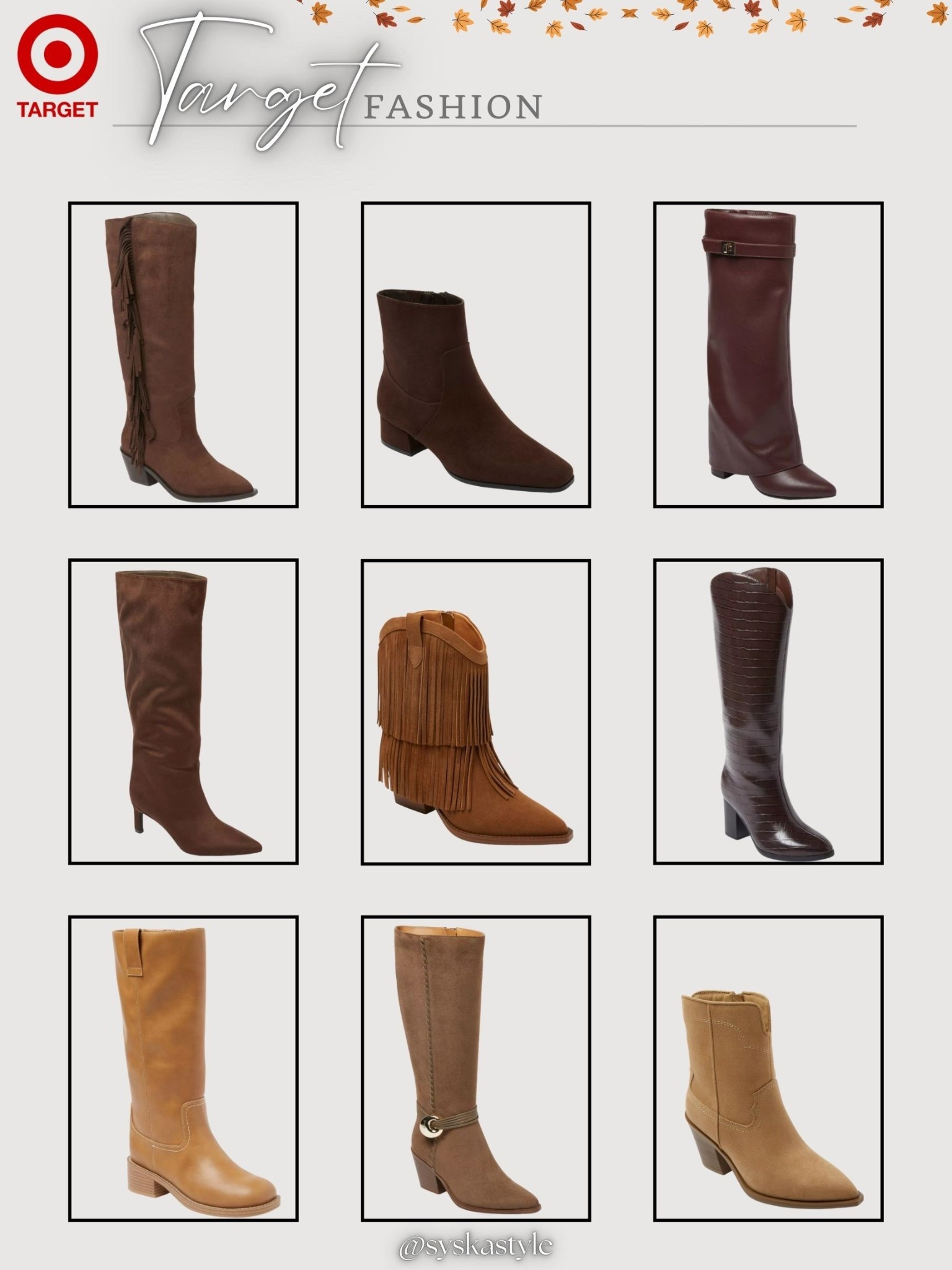 Target Fall boots are here! 

#LTKSaleAlert #LTKStyleTip #LTKFallSale