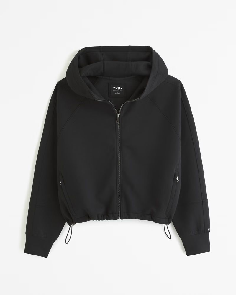 Women's YPB neoKNIT Cinched Full-Zip Hoodie | Women's Active | Abercrombie.com | Abercrombie & Fitch (US)