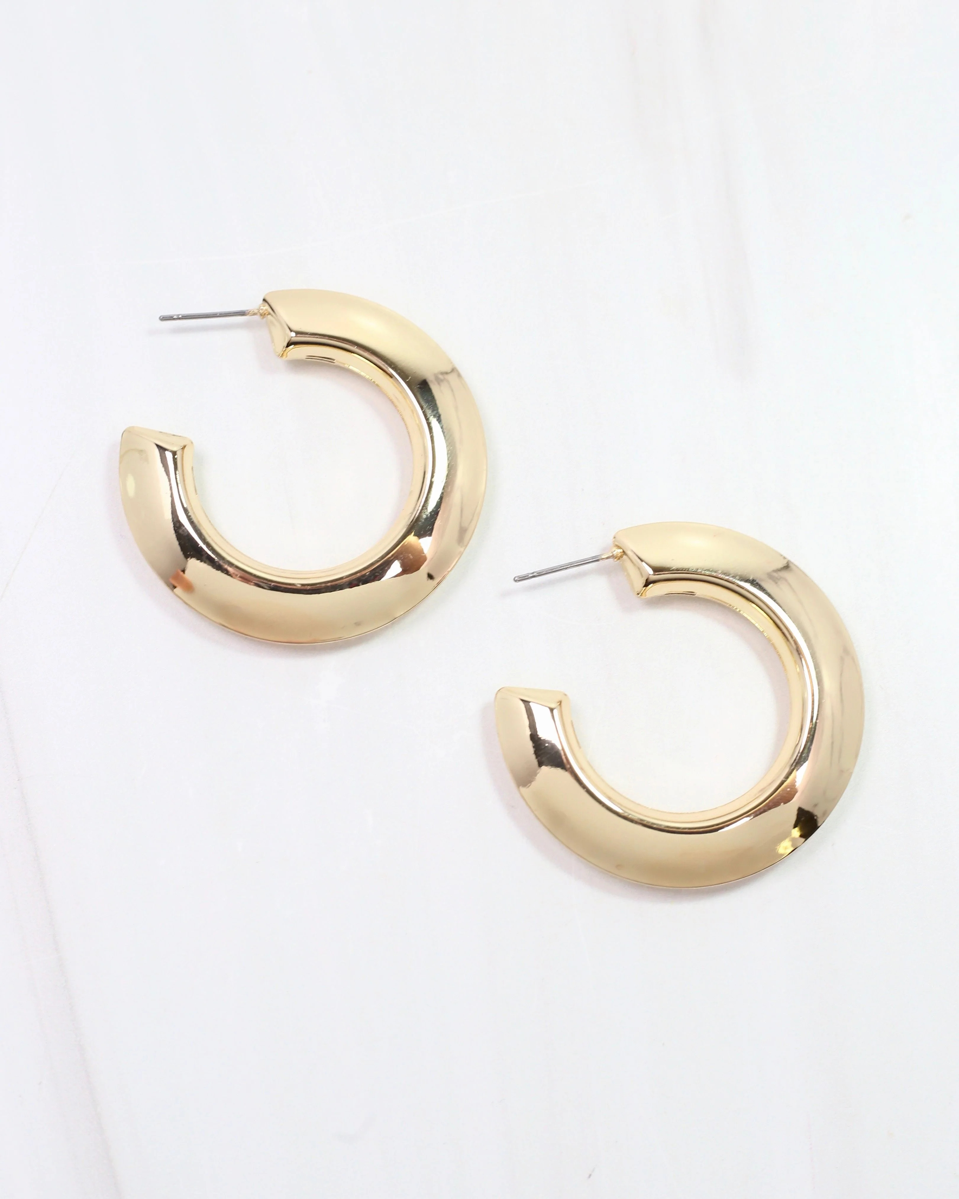 Hopetown Hoop Gold | Caroline Hill