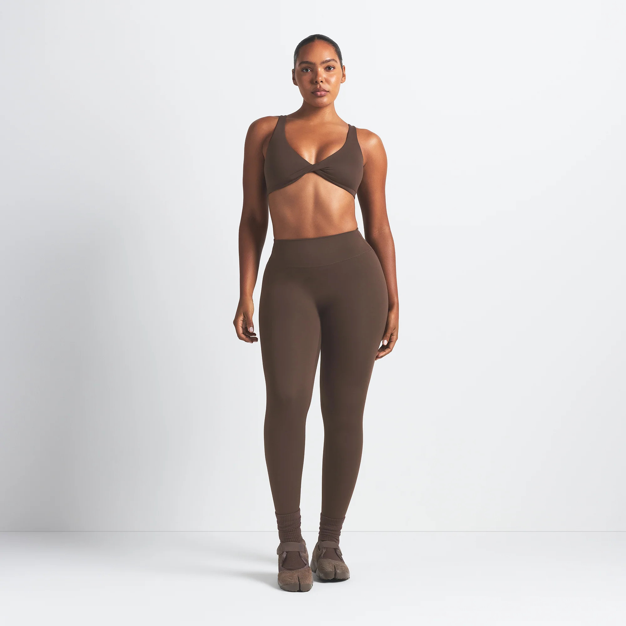 SKIMS 26"" Legging | Deep Neutral | Small | NikeSKIMS Matte | SKIMS (US)