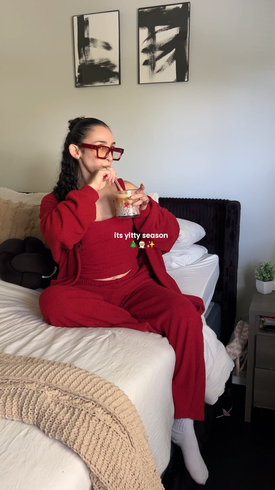 Just call me a cozy Mrs.Claus - love this pet me collection from YITTY wearing a size XS in everything 

#LTKHoliday #LTKootd #LTKmomlife