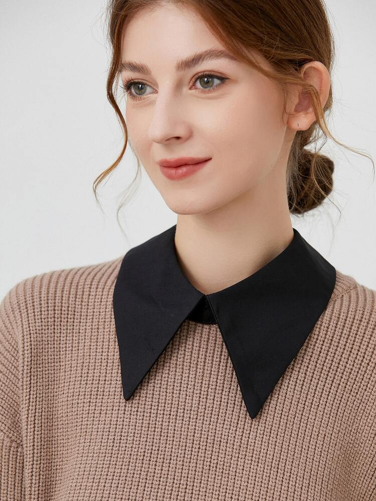 Solid Faux Dickey Collar | SHEIN