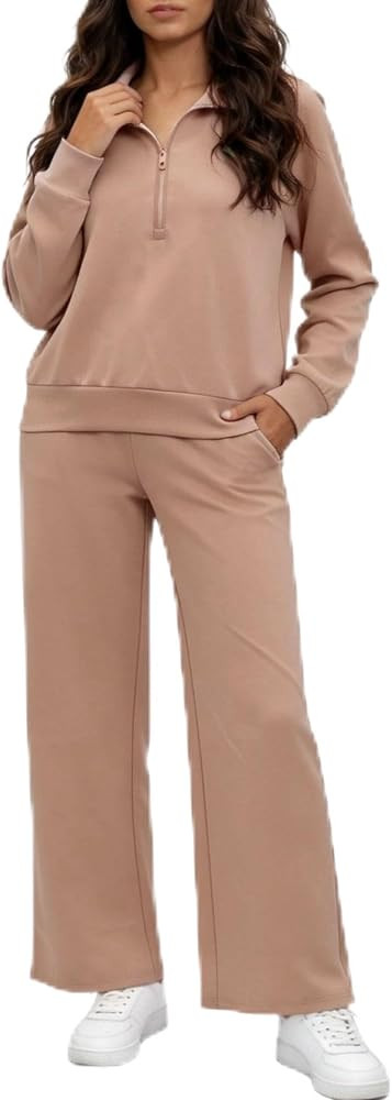 LEO'S VASE Comfy Lounge Sets For Women 2 Piece Sets for Women Travel Outfit | Amazon (US)