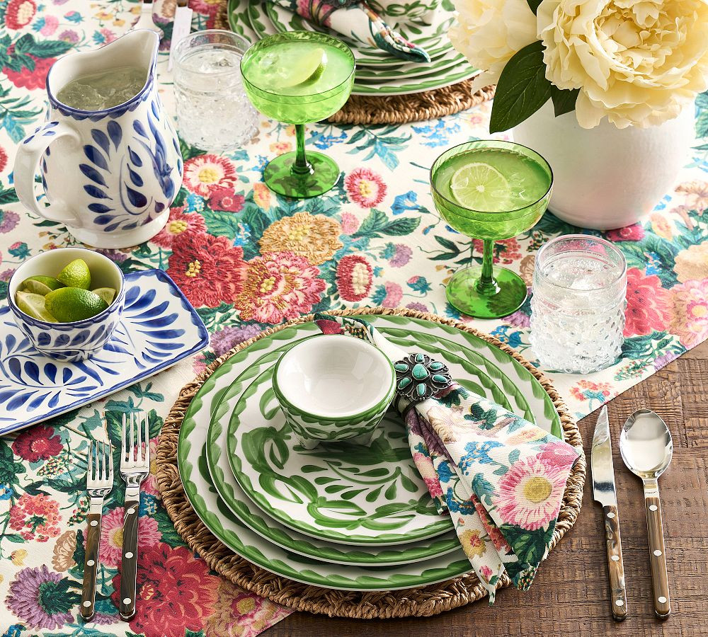 Puebla Porcelain Dinnerware Collection | Pottery Barn (US)