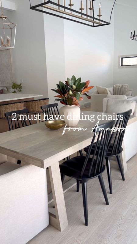 Amazon dining chair must haves! 

#LTKHome #LTKStyleTip #LTKFindsUnder100