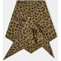Accessorize Leopard Print Triangle Scarf | Simply Be (UK)