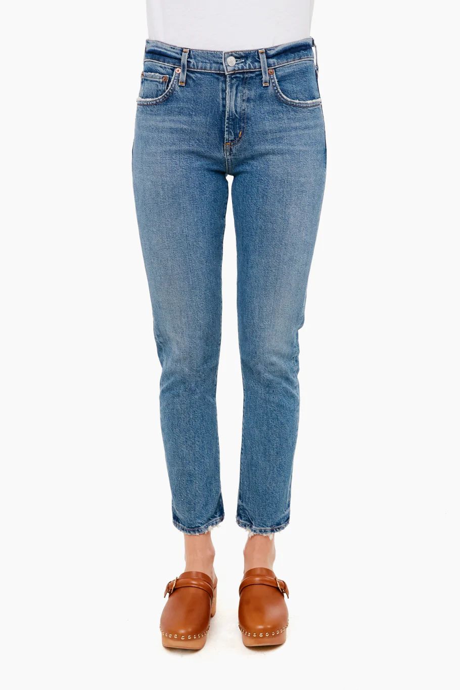 Dime Toni Mid Rise Straight Jean | Tuckernuck (US)