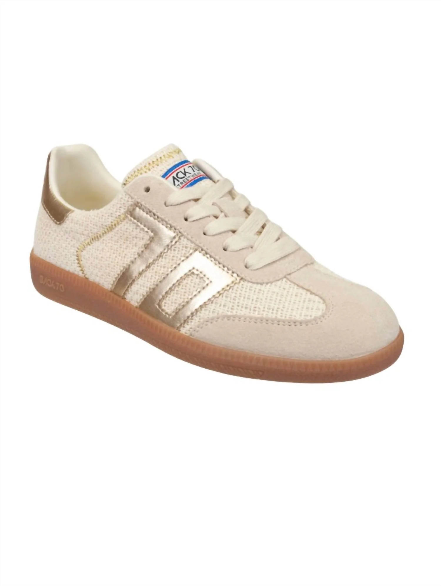 Women Iuta Sneakers In Gold | Shop Simon