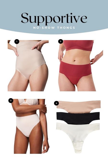 Supportive No-Show Thongs! Use code CARALYN10 at checkout with Spanx. 

#LTKmidsize #LTKworkwear #LTKstyletip