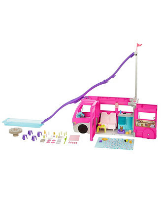Barbie Dream Camper Vehicle Playset - Macy's | Macy's