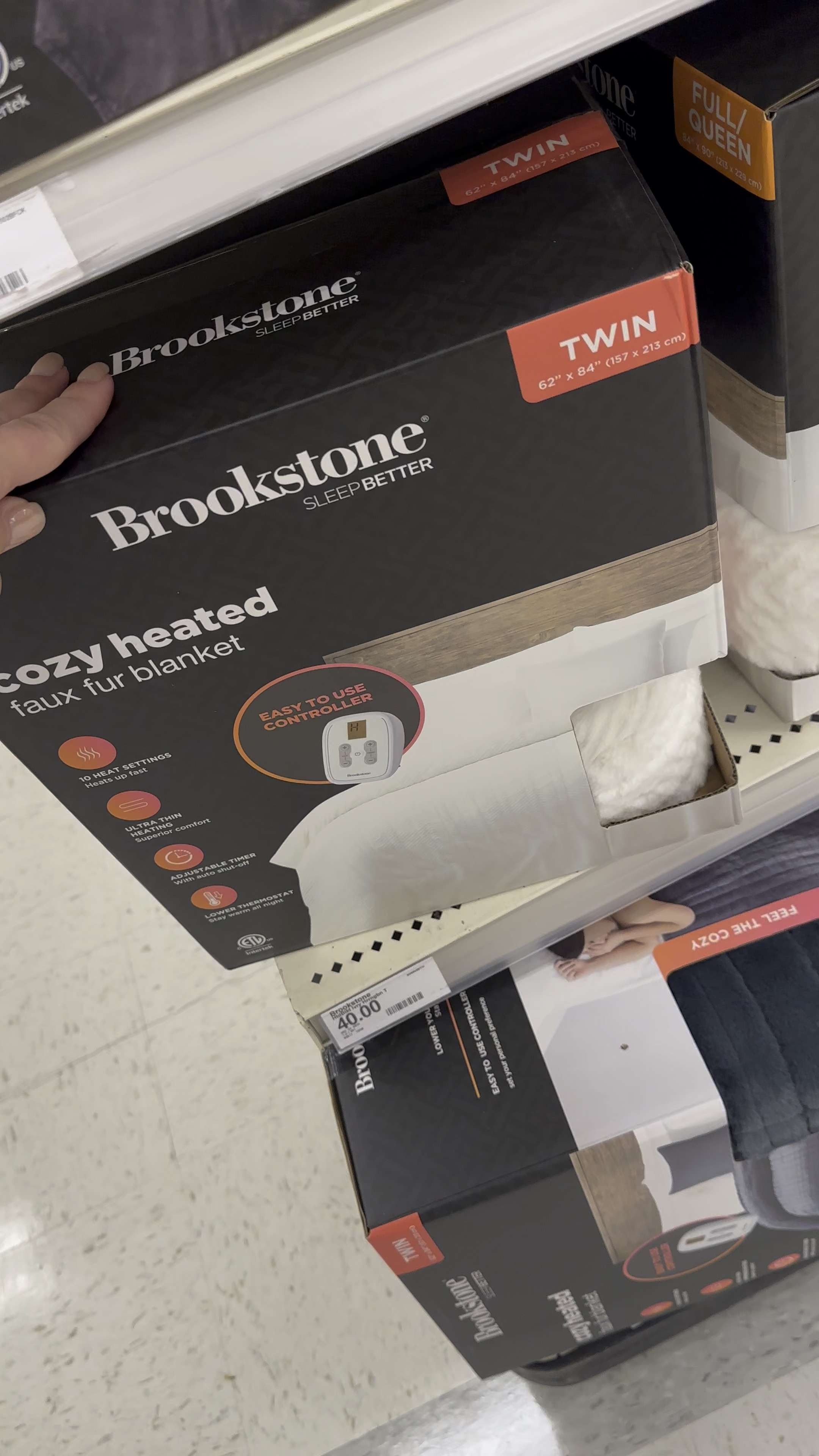 Killer deal on oversized heated blankets at target! 40% off! Heated blankets usually only come in a throw size - these are all bed sizes! Twin, full/queen, and king! 

#LTKsalealert #LTKhome