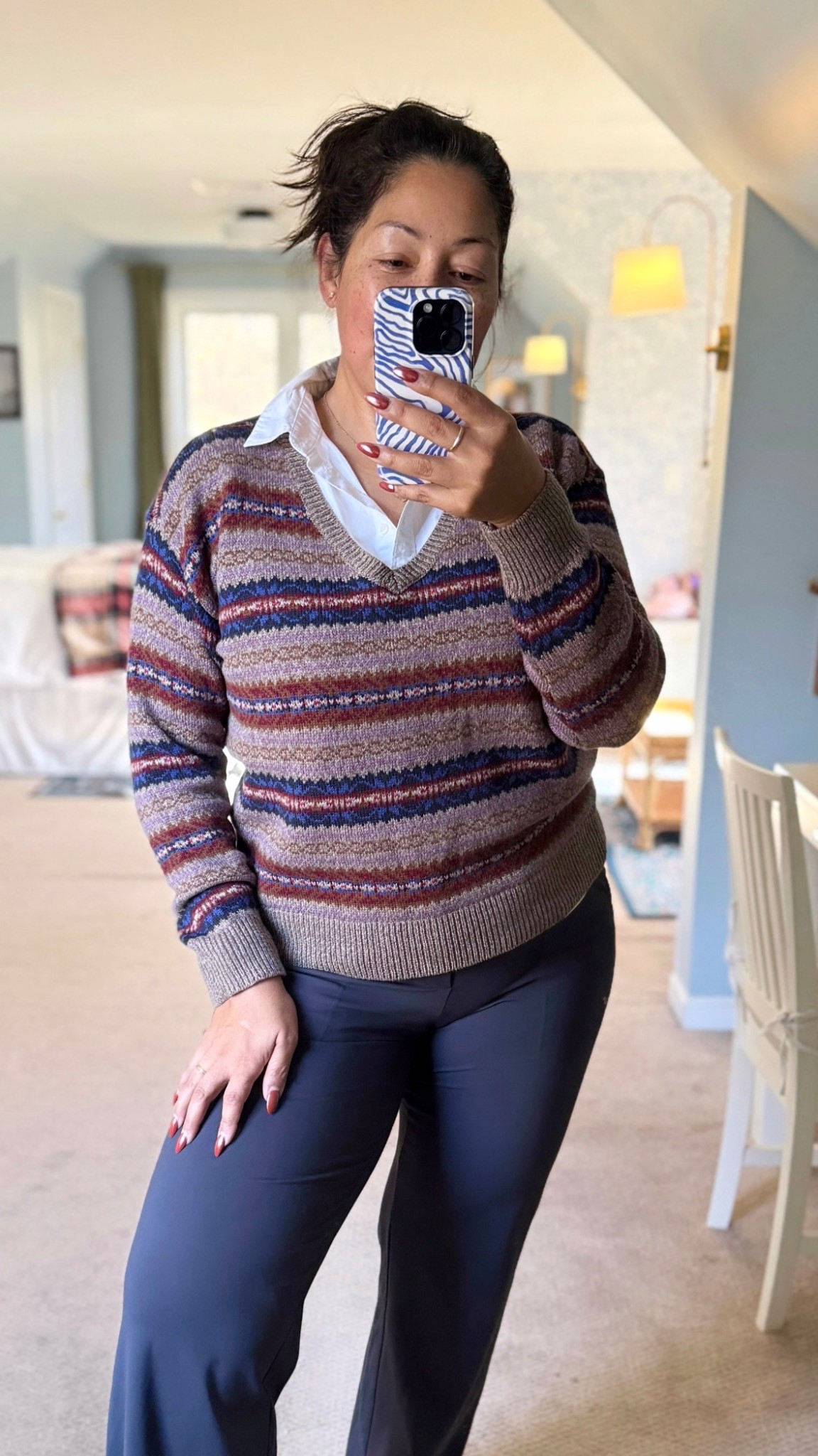Fair isle sweater weather. My favorite brand has the best sweaters.

#sweater #fairisle #fallstyle #ralphlaurenstyle 

#LTKootd #LTKSeasonal #LTKSaleAlert