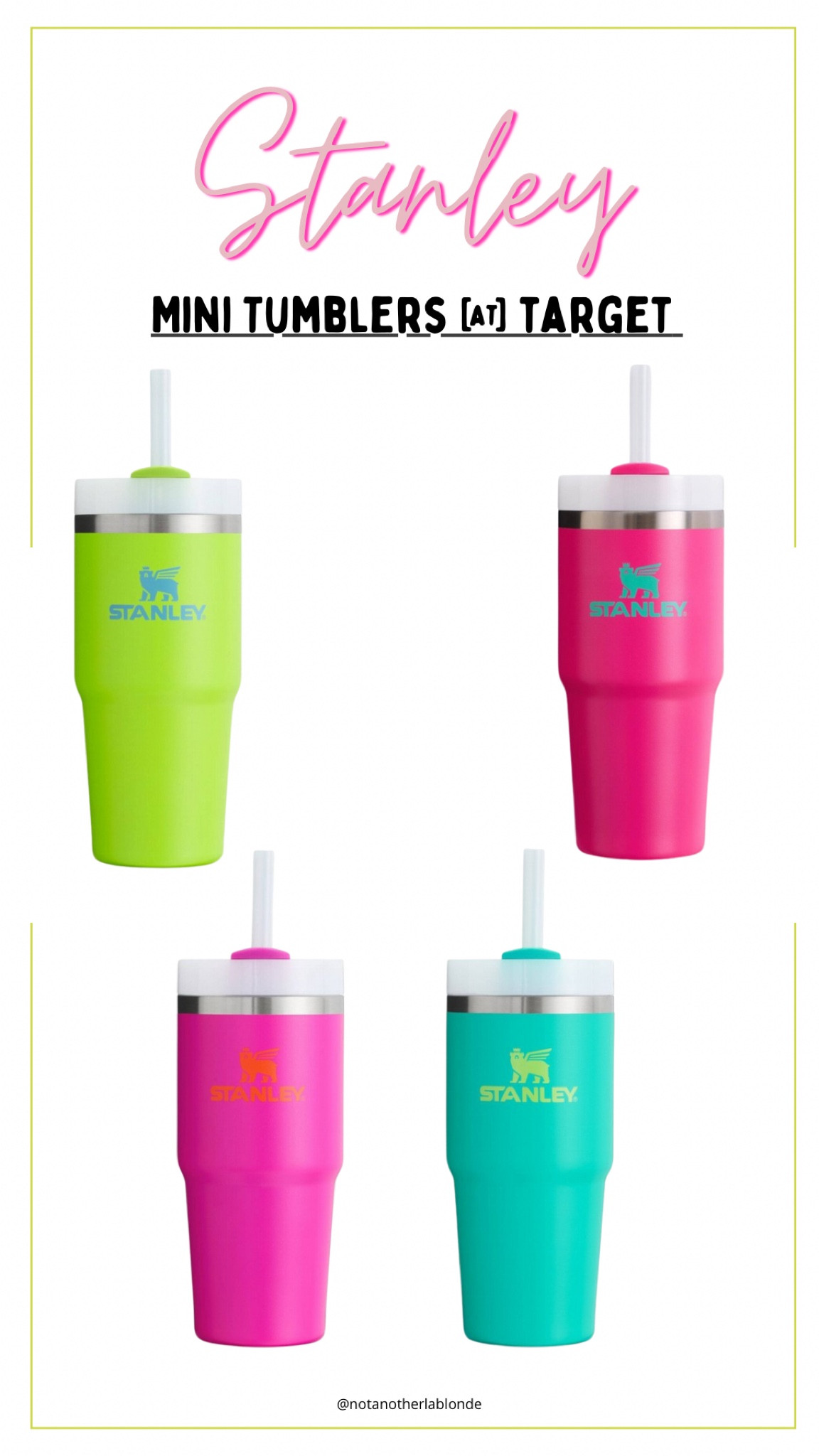 New 14oz Stanley’s have dropped at Target! Perfect for your littles who want to be just like mom! Also perfect for anyone looking for a slightly smaller cup for day to day activity! 

#LTKFindsUnder50 #LTKFamily #LTKSeasonal