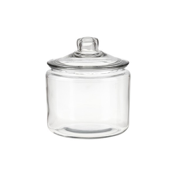 1 gal. Glass Canister Glass Lid | The Container Store
