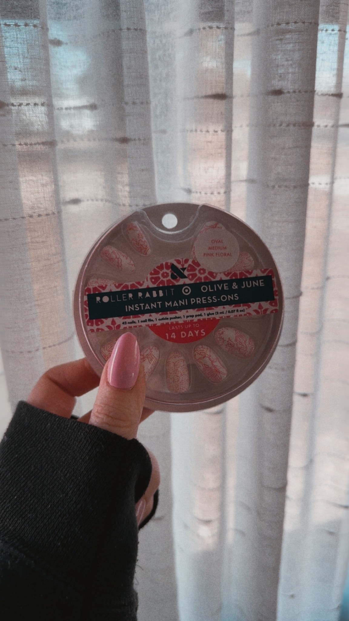 The cutest press on nails I’ve found lately 💕 These pink and white prints from the Olive & June x Roller Rabbit collab are too good. 💅Quick, easy, and perfect if you want a fun manicure without the salon.✨ olive and june press on nails | olive and june roller rabbit | roller rabbit nail collaboration | pink press on nails | patterned press on nails | spring press on nails | cute press on nails | target beauty finds | target press on nails | easy at home manicure | press on nail set | quick manicure solution | trendy nails | pink and white nails | fun nail prints | beauty finds at target | affordable manicure | nail trends | spring beauty finds | cute nail designs

#LTKSpringSale #LTKgrwm #LTKBeauty