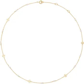 Tory Burch Kira Cultured Pearl Necklace | Nordstrom | Nordstrom