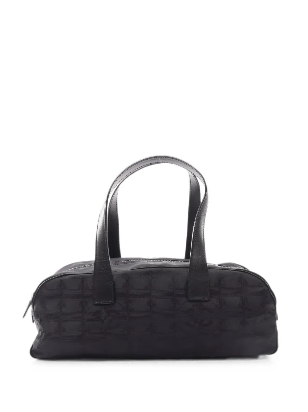 CHANEL Pre-Owned 2002-2003 New Travel Line east-west bag - Black | Farfetch Global