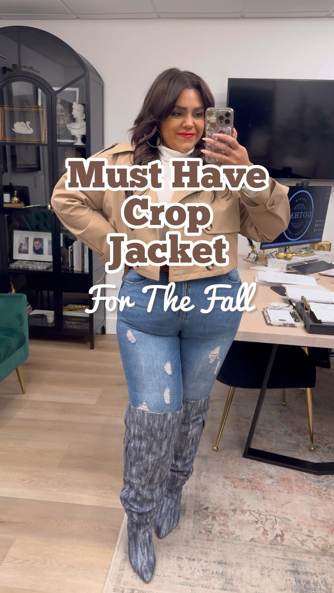 My Favorite Fall Crop Jacket

#LTKFindsUnder100 #LTKPlusSize #LTKWorkwear