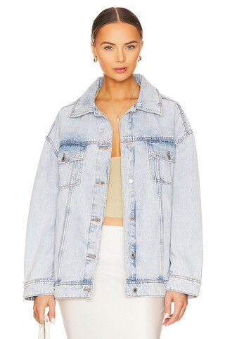 WeWoreWhat Oversized Jacket in Super Light from Revolve.com | Revolve Clothing (Global)