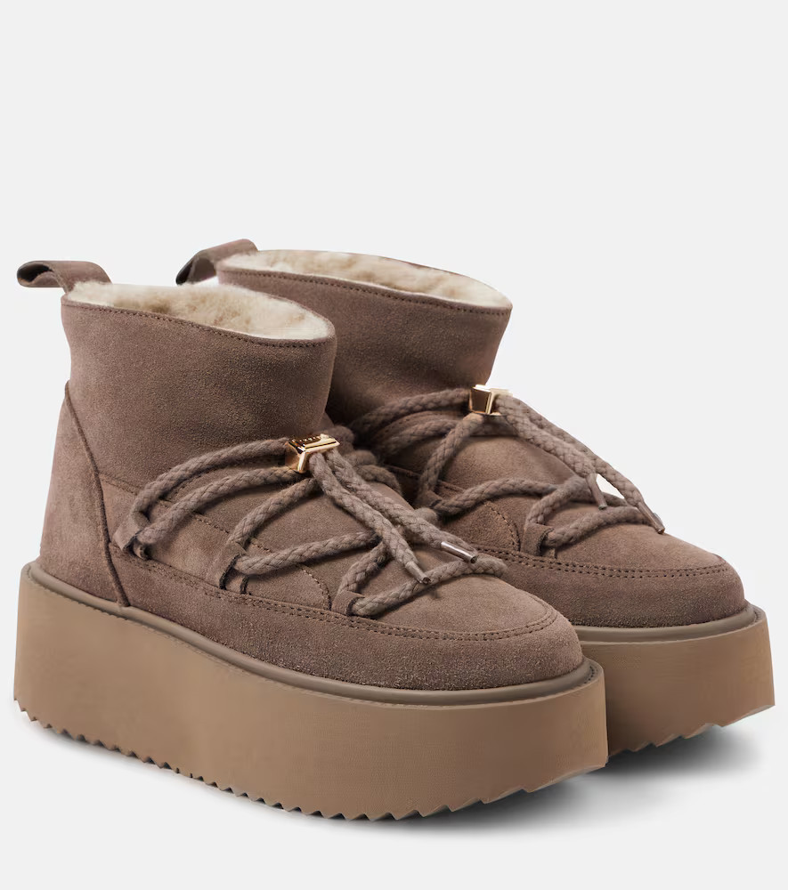 Inuikii Classic suede platform snow boots | Mytheresa (US/CA)