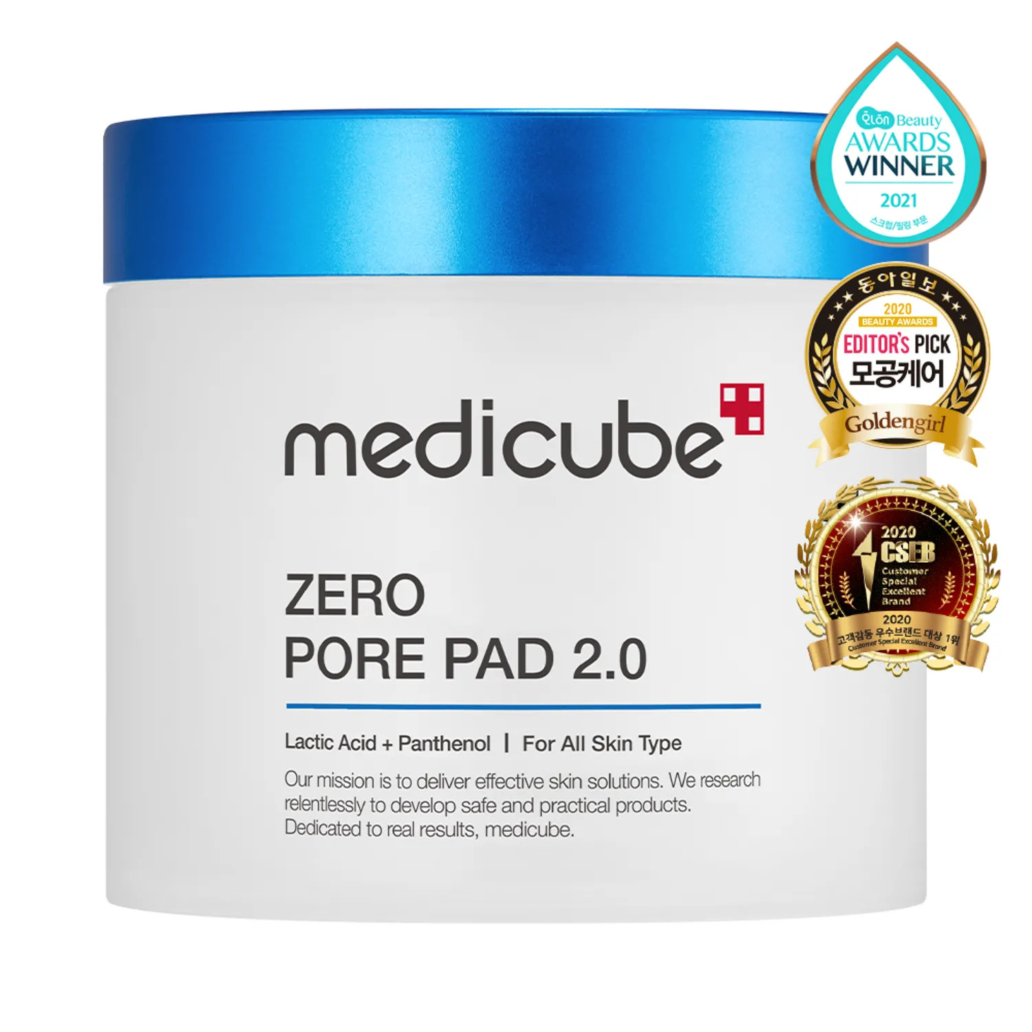 medicube Zero Pore Pad 2.0 70P | Olive Young Global