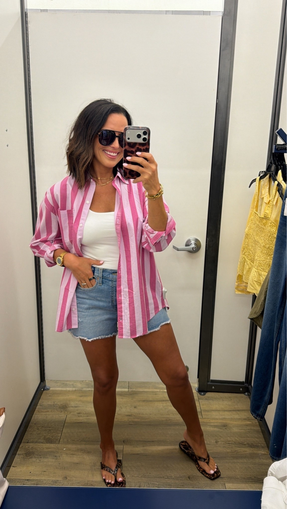 old navy just gets it every time 💗
this is that easy, throw-on-and-go look but still looks styled

love the pop of pink for spring + summer
perfect with denim and done

#oldnavystyle #springoutfits #casualstyle #affordablefashion #ltkstyle