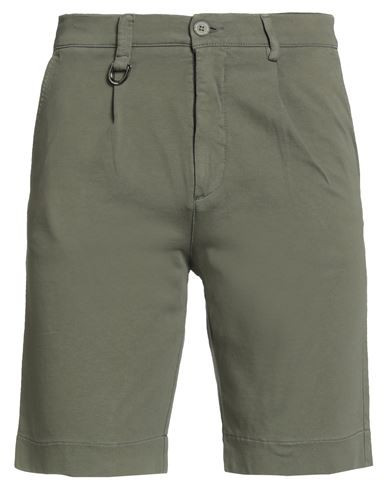 Aeronautica Militare Man Shorts & Bermuda Shorts Military green Size S Cotton | YOOX (US)