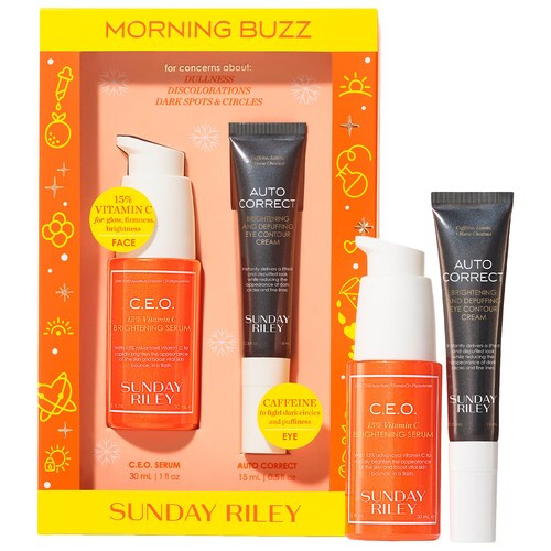 Morning Buzz Brightening Serum + Eye Cream Duo | Sephora (US)
