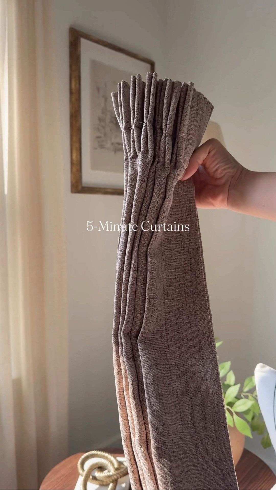 Truly the most hassle-free curtain installation process ever! These gorgeous linen pinch-pleat curtains are memory pleat trained, so they’re good to go straight out of the bag. All you have to do is unpack, add the hooks to your desired height, and hang! 

#LTKHome