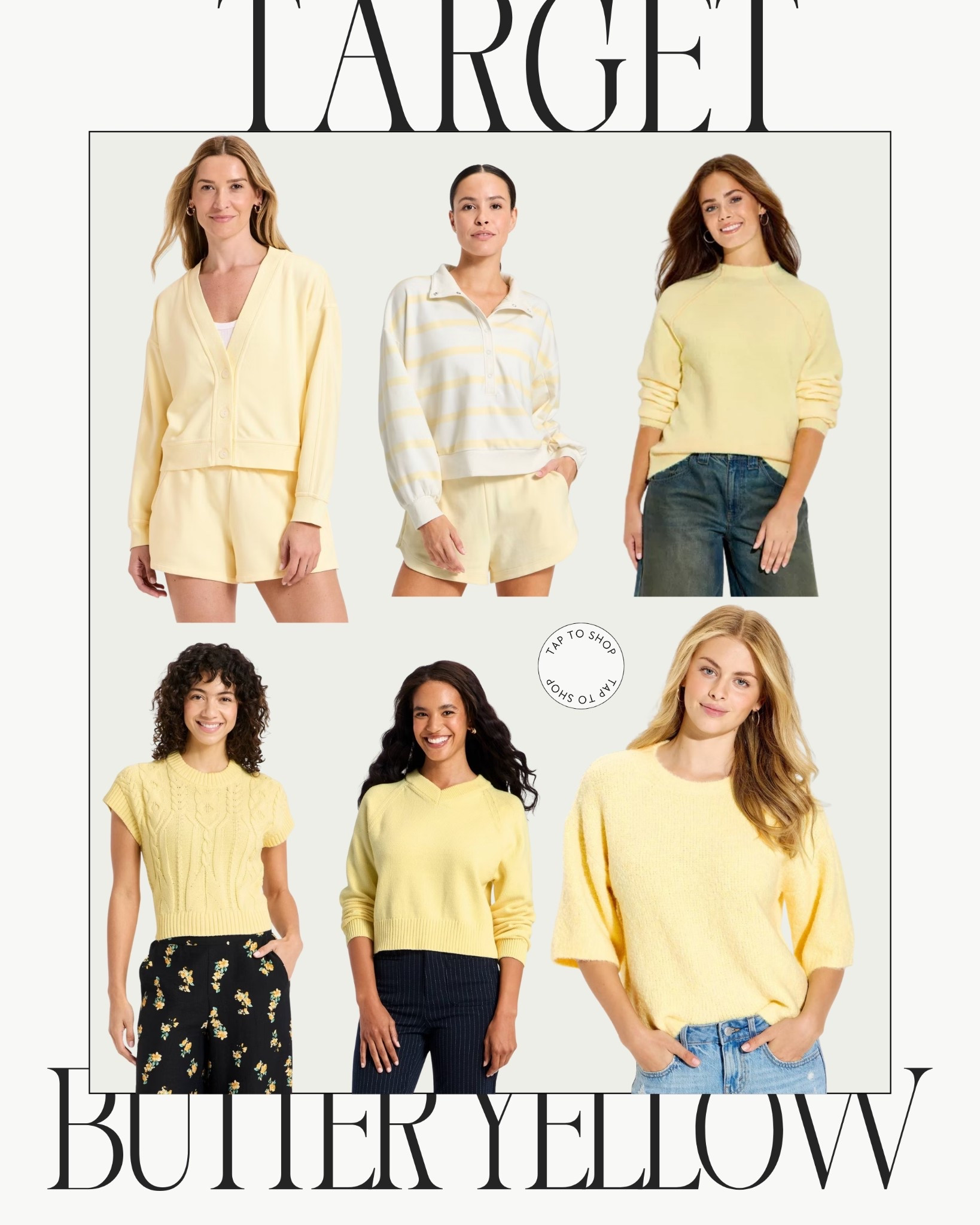 Yellow // butter yellow // yellow sweater // Target // spring layers // spring top 

#LTKspringtrends #LTKspring #LTKSeasonal