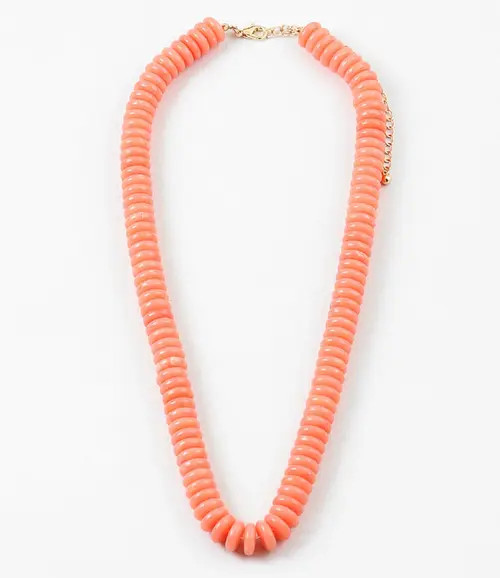 Erin McDermott Jewelry Papaya Kiss Necklace in Orange at Nordstrom | Nordstrom