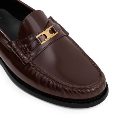 Celine Luco Triomphe in polished bull loafers - CELINE | 24S US