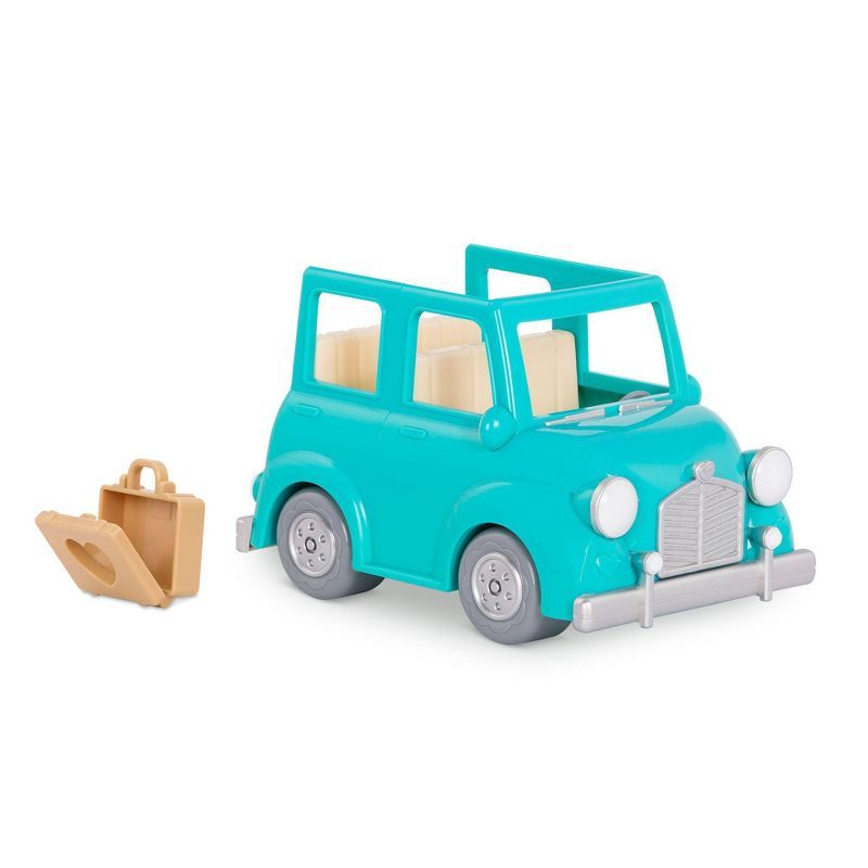 Li'l Woodzeez Blue Car with Suitcase | Target