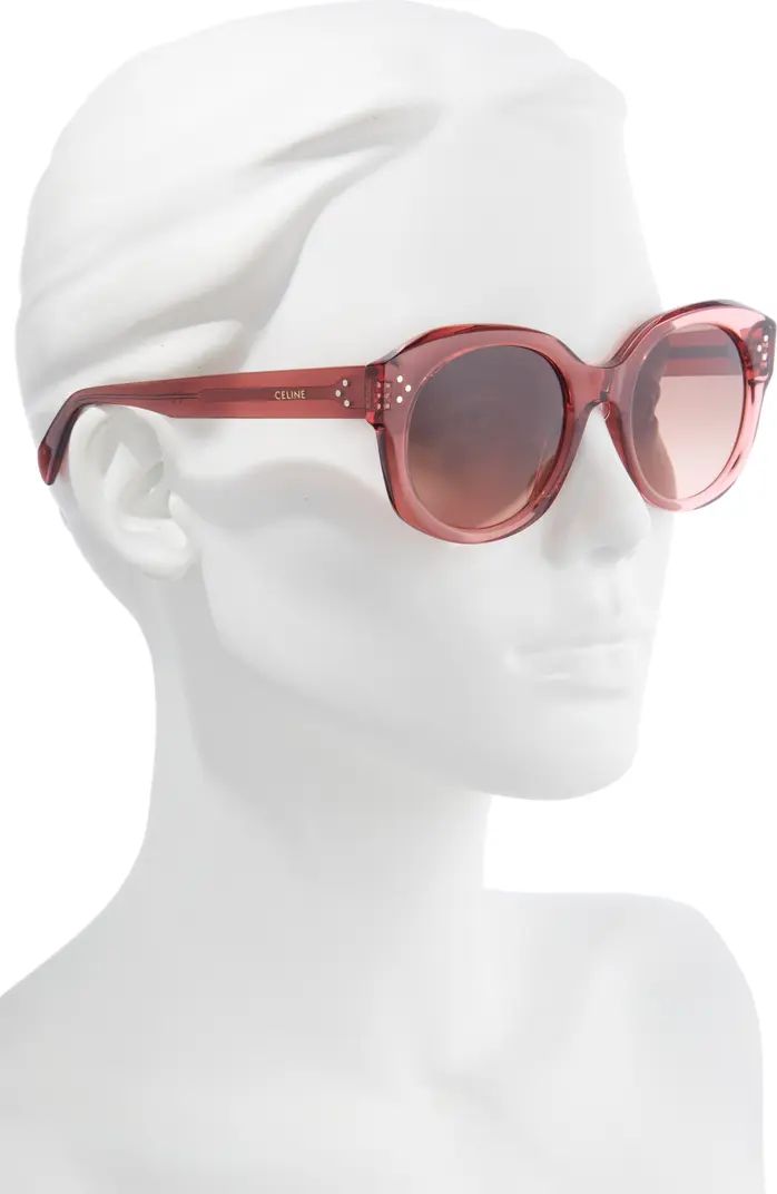 CELINE 53mm Round Sunglasses | Nordstrom | Nordstrom
