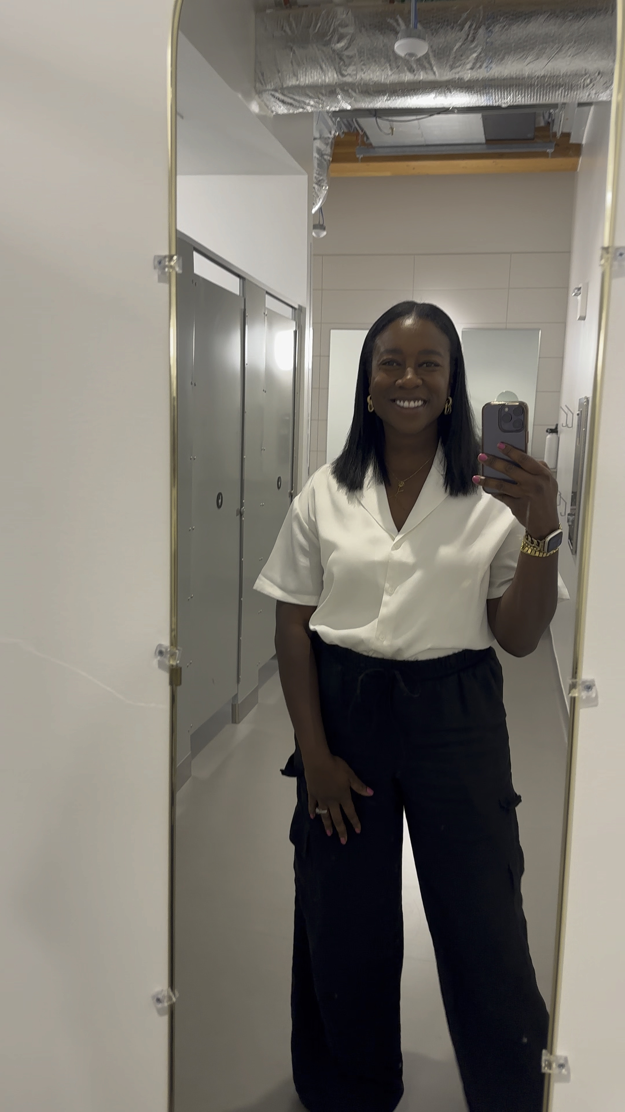 Love a casual workwear outfit. These cargo pants are heavy in rotation. Target Express

#LTKWorkwear #LTKVideo #LTKStyleTip