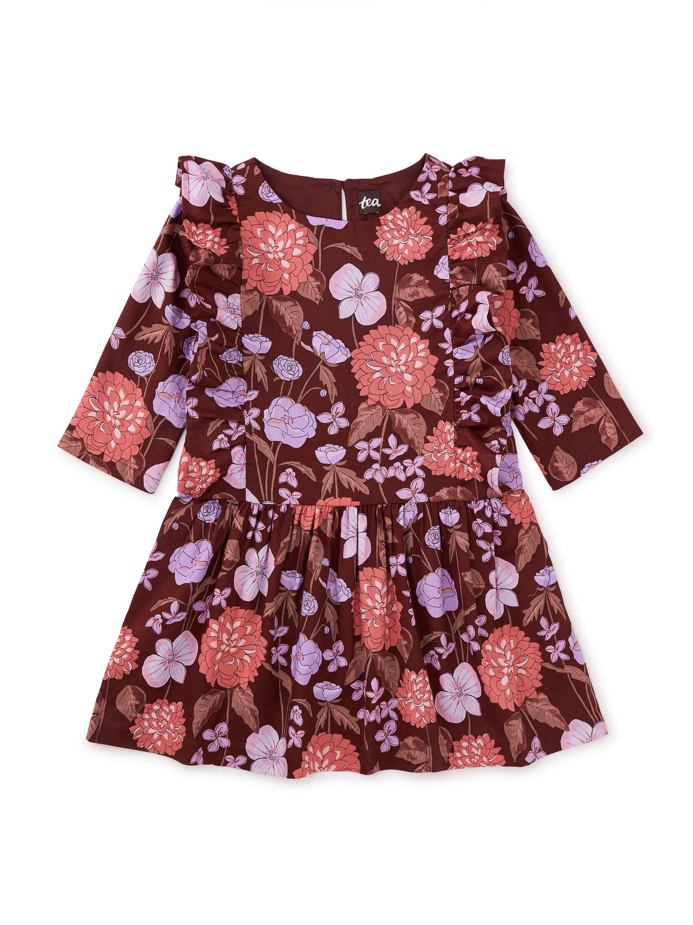 Ruffle Sleeve Dress | Tea Collection