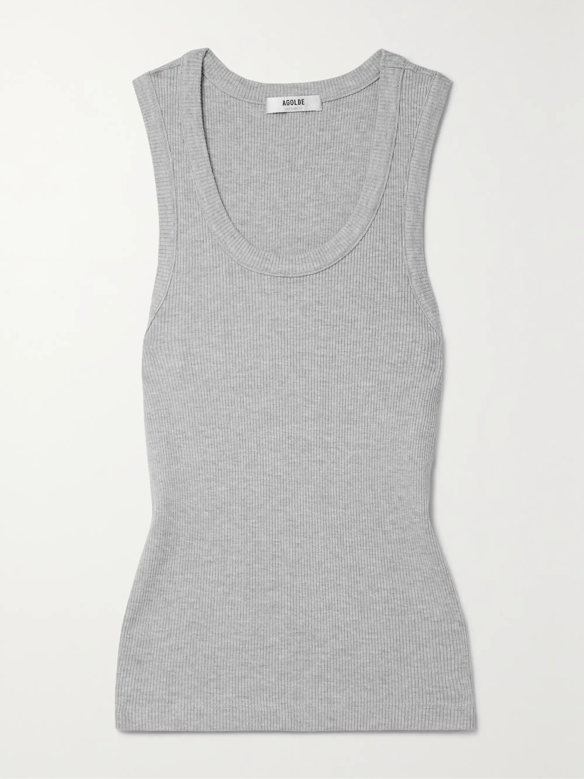 Poppy ribbed stretch organic cotton and TENCEL Lyocell-blend jersey tank | NET-A-PORTER (UK & EU)