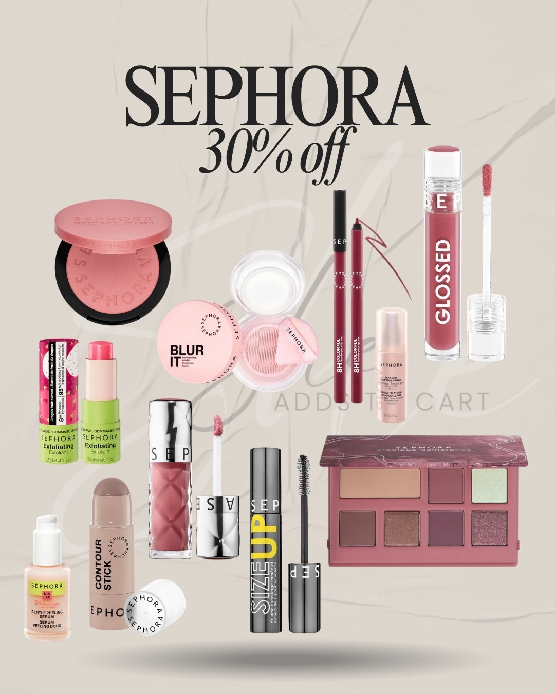30% off Sephora collection! 

#LTKBeauty #LTKSaleAlert #LTKFindsUnder50