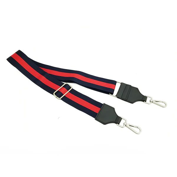 Koala Straps: Navy & Red | Quilted Koala