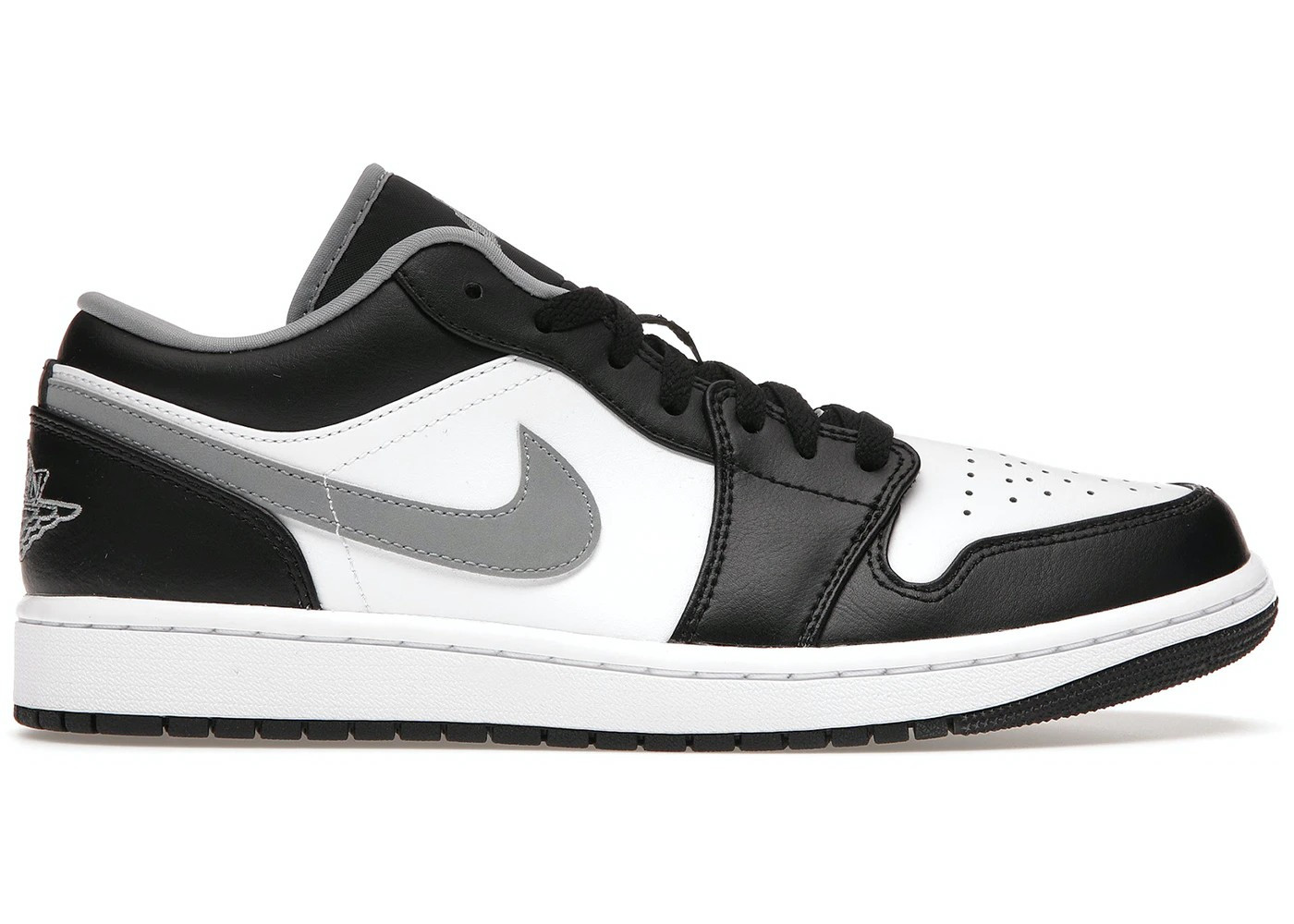 Jordan 1 LowBlack White Grey | StockX